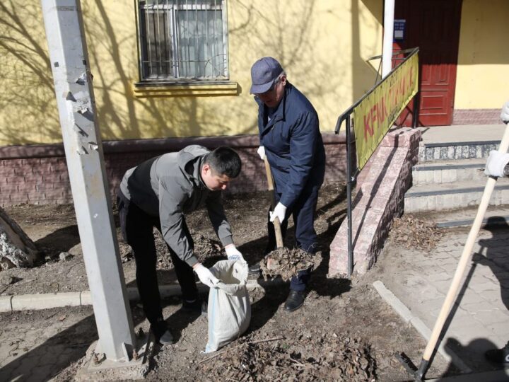 Берік Әбдіғалиұлы жалпықалалық сенбілікке қатысты