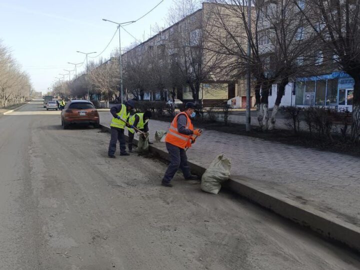 Ұлытау облысында «Таза Қазақстан» экологиялық акциясы аясында «Таза өлке» апталығы жалғасуда.