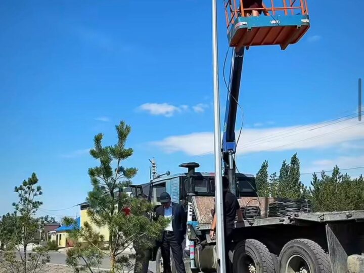 ЖАҢААРҚАДА КӨШЕ ЖАРЫҒЫ ЖАҢАРТЫЛУДА