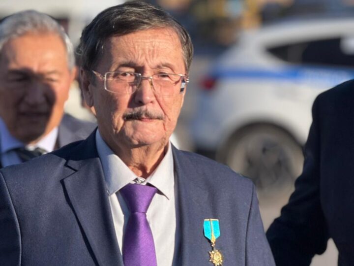 ҰЛЫТАУ ОБЛЫСЫНДА ҚАЙРАТ БАЙБОСЫНОВТЫҢ МЕРЕЙТОЙЫ АТАЛЫП ӨТТІ