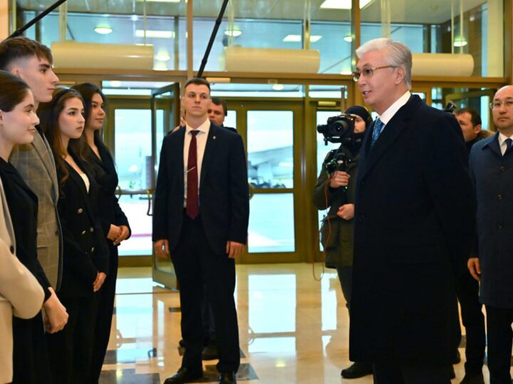 Президент Мәскеу мемлекеттік халықаралық қатынастар институтының студенттерімен әңгімелесті