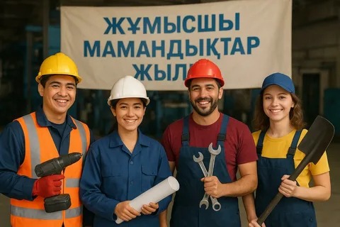 Жұмысшы мамандықтар жылы: еңбек қадірін көтеретін кезең