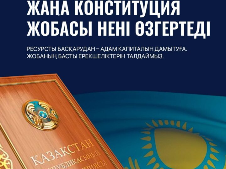 Конституцияға енгізіліп жатқан өзгерістер: мазмұны мен маңызы