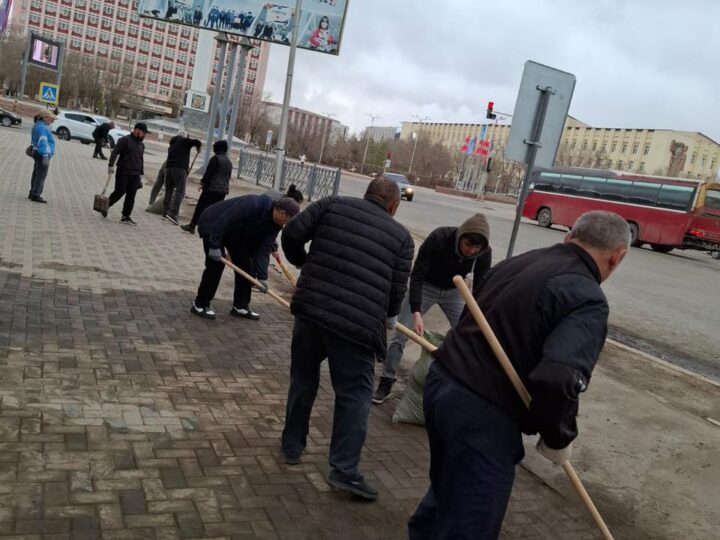 Ұлытау облысында «Таза Қазақстан» акциясы аясында сенбілік өтті