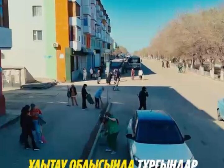 Ұлытауда «Таза Қазақстан» экологиялық акциясы аясында жалпыоблыстық сенбілік өтті