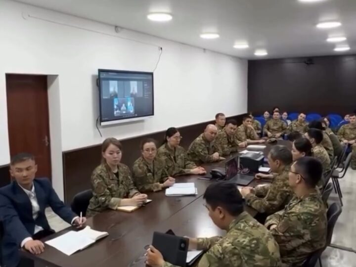 Заң мен тәртіп: жеке құраммен түсіндіру жұмыстары жүргізілді