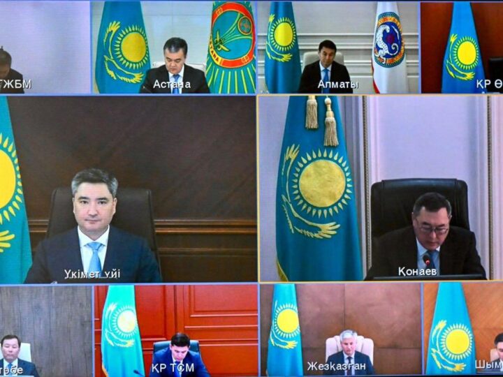 Олжас Бектенов провел заседание по реализации инициативы Президента «Таза Қазақстан»