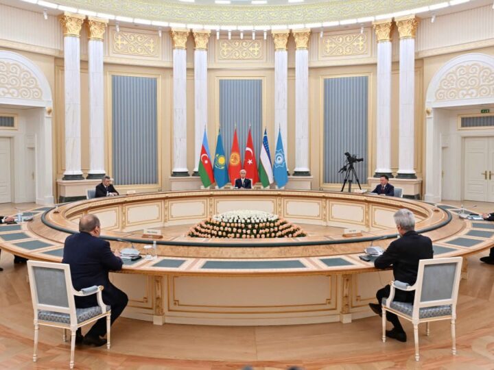 Президент встретился с председателями верховных судов стран – участниц Организации тюркских государств   